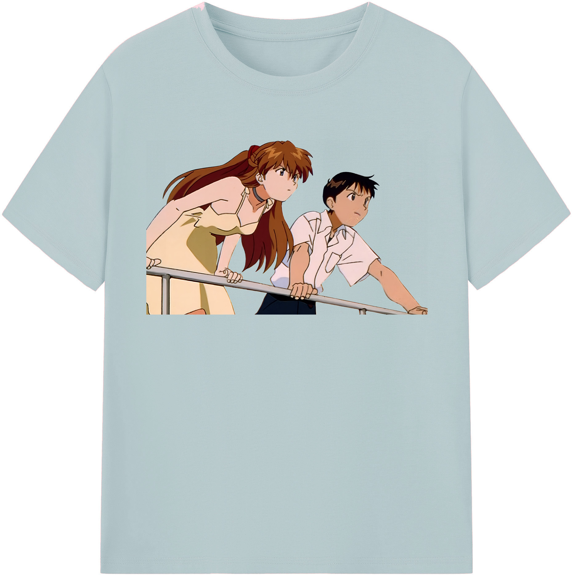 （画像用） EVA 新世紀エヴァンゲリオン 綿100％半袖Tシャツ（フロントプリント）
